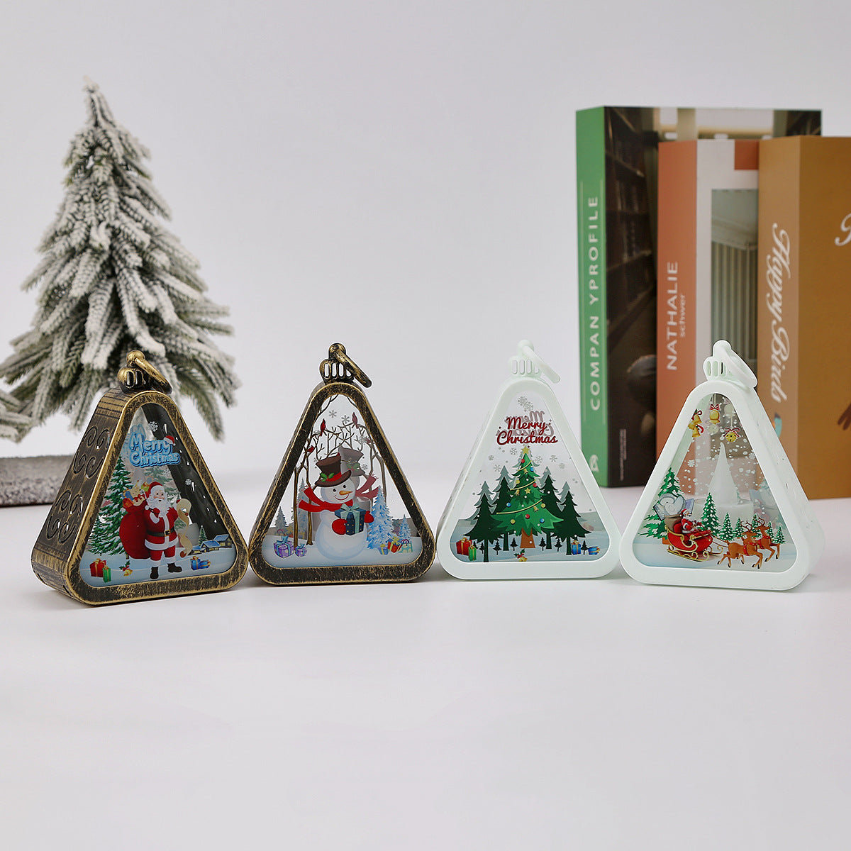 Retro Electric Candle Lamp Luminous Ornaments