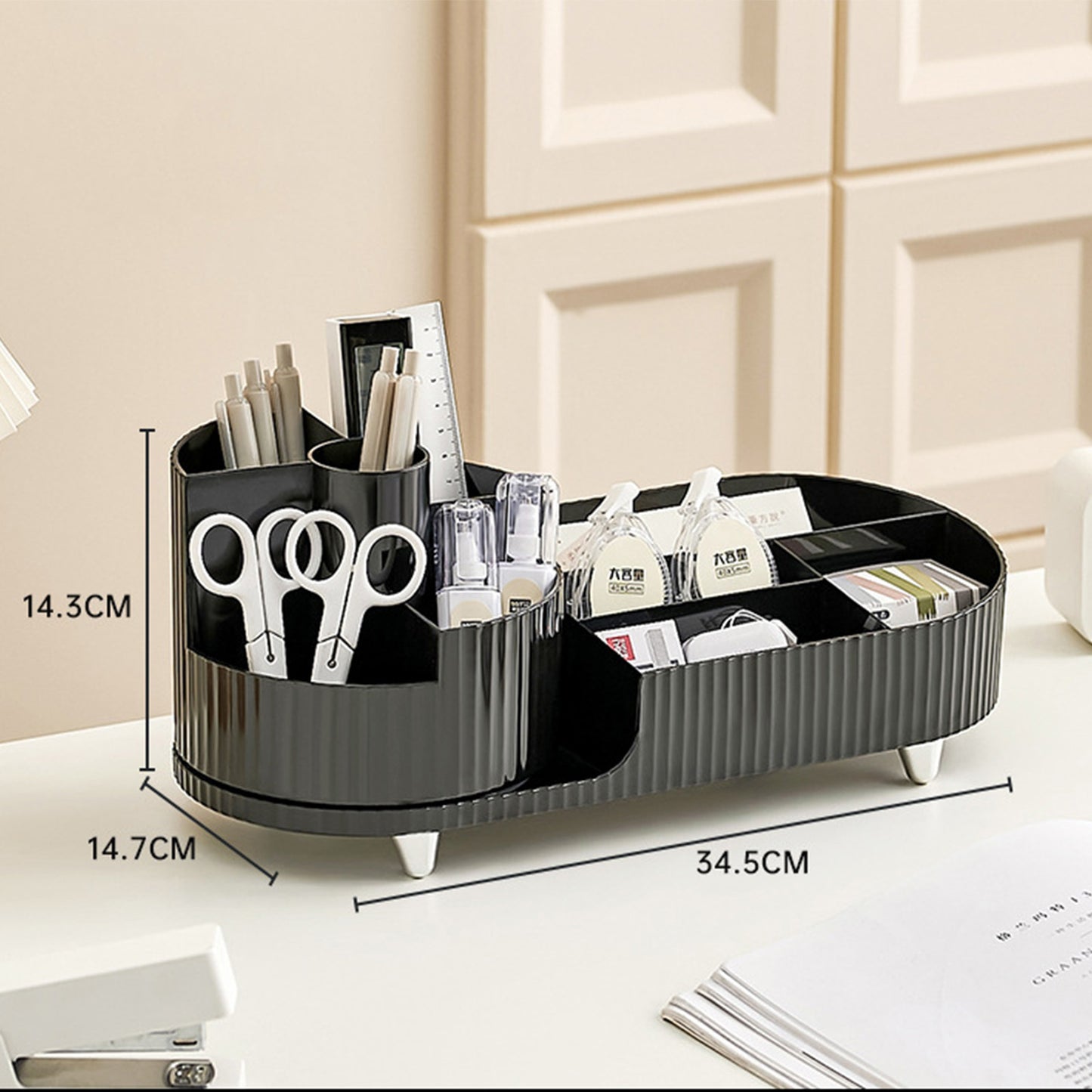 Makeup Organizer Countertop Rotating