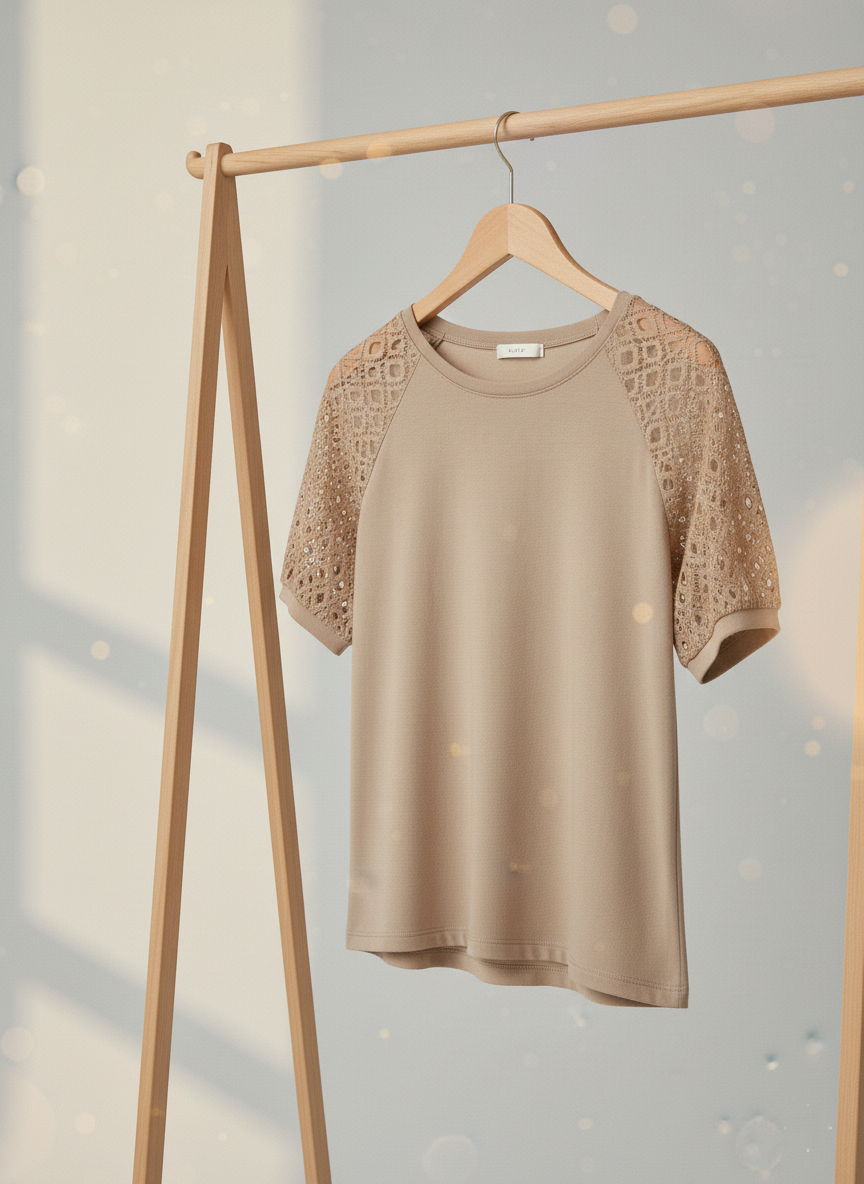 Velana Solace Lace Sleeve Top