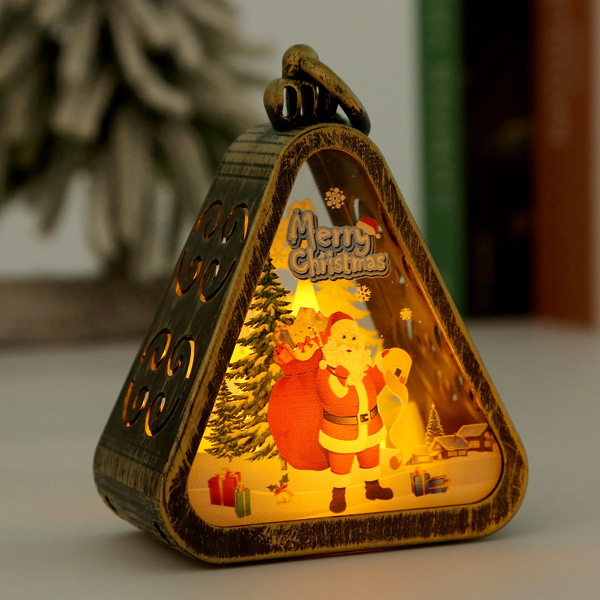 Retro Electric Candle Lamp Luminous Ornaments