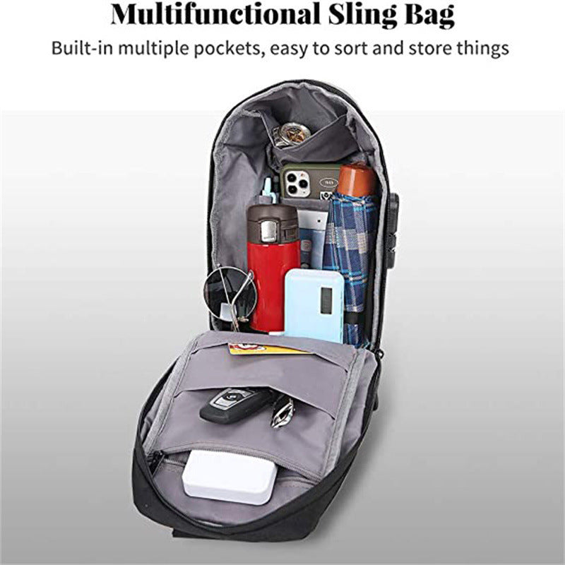 Crossbody Sling Backpack For Men