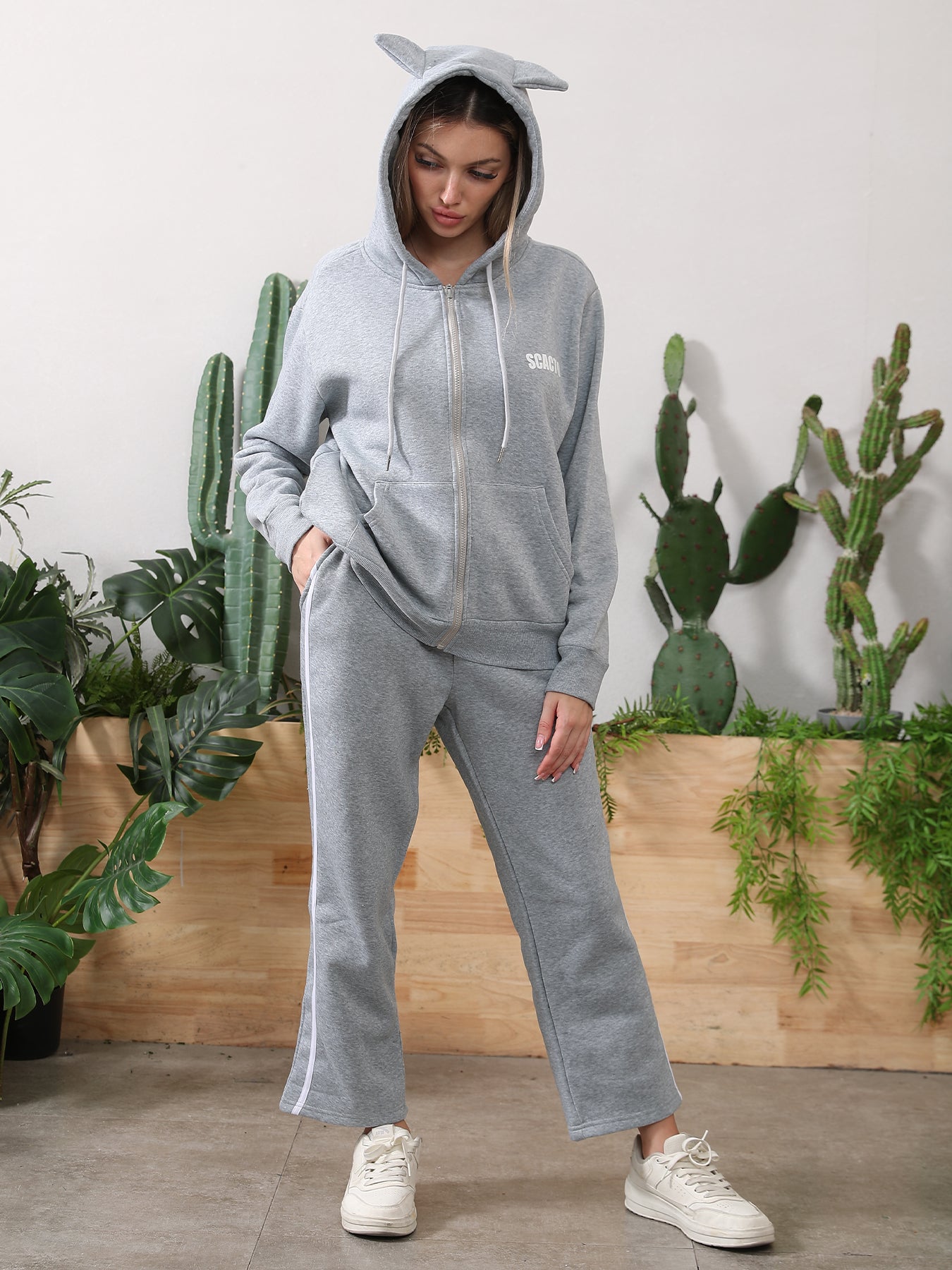 Velana Cozy Hoodie Lounge Set