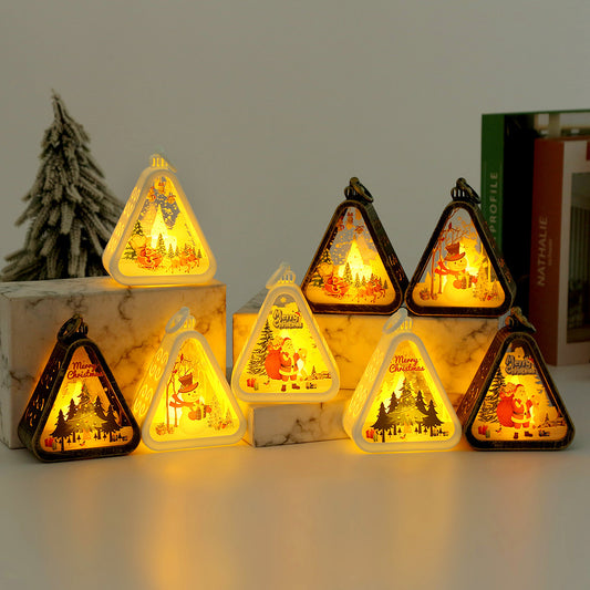 Retro Electric Candle Lamp Luminous Ornaments