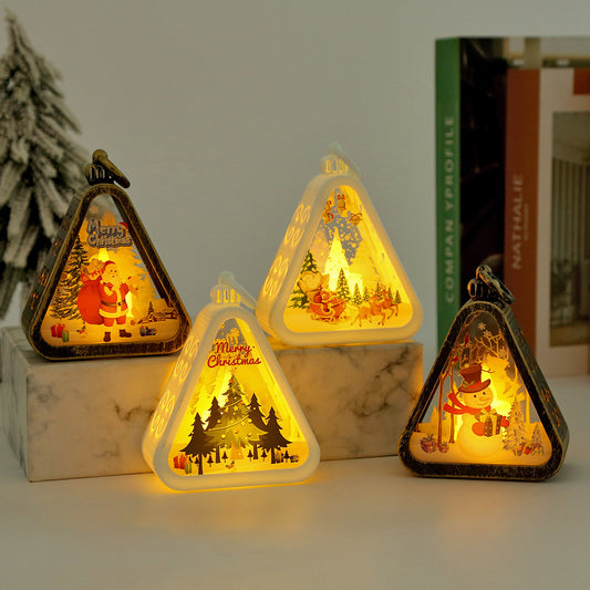 Retro Electric Candle Lamp Luminous Ornaments