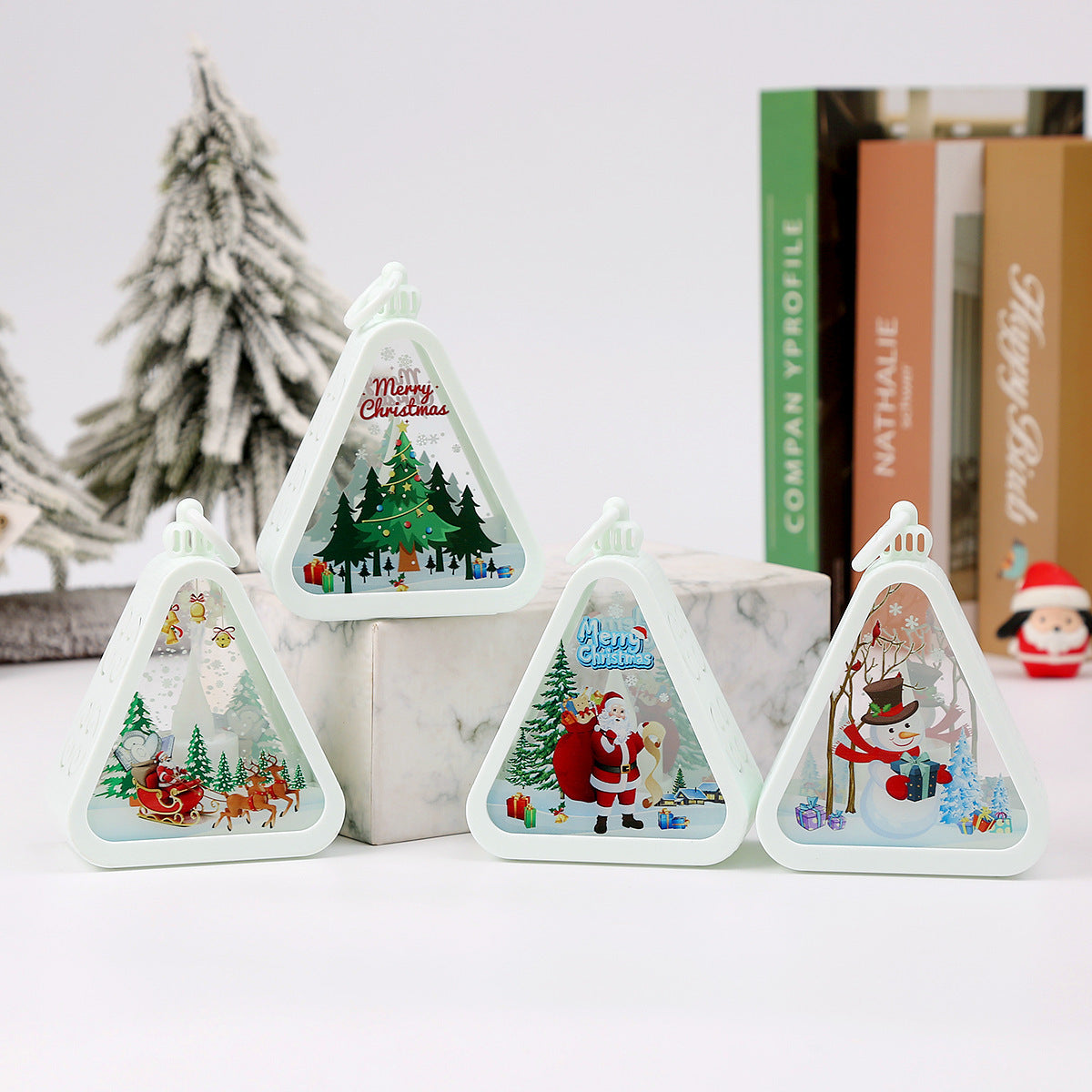 Retro Electric Candle Lamp Luminous Ornaments