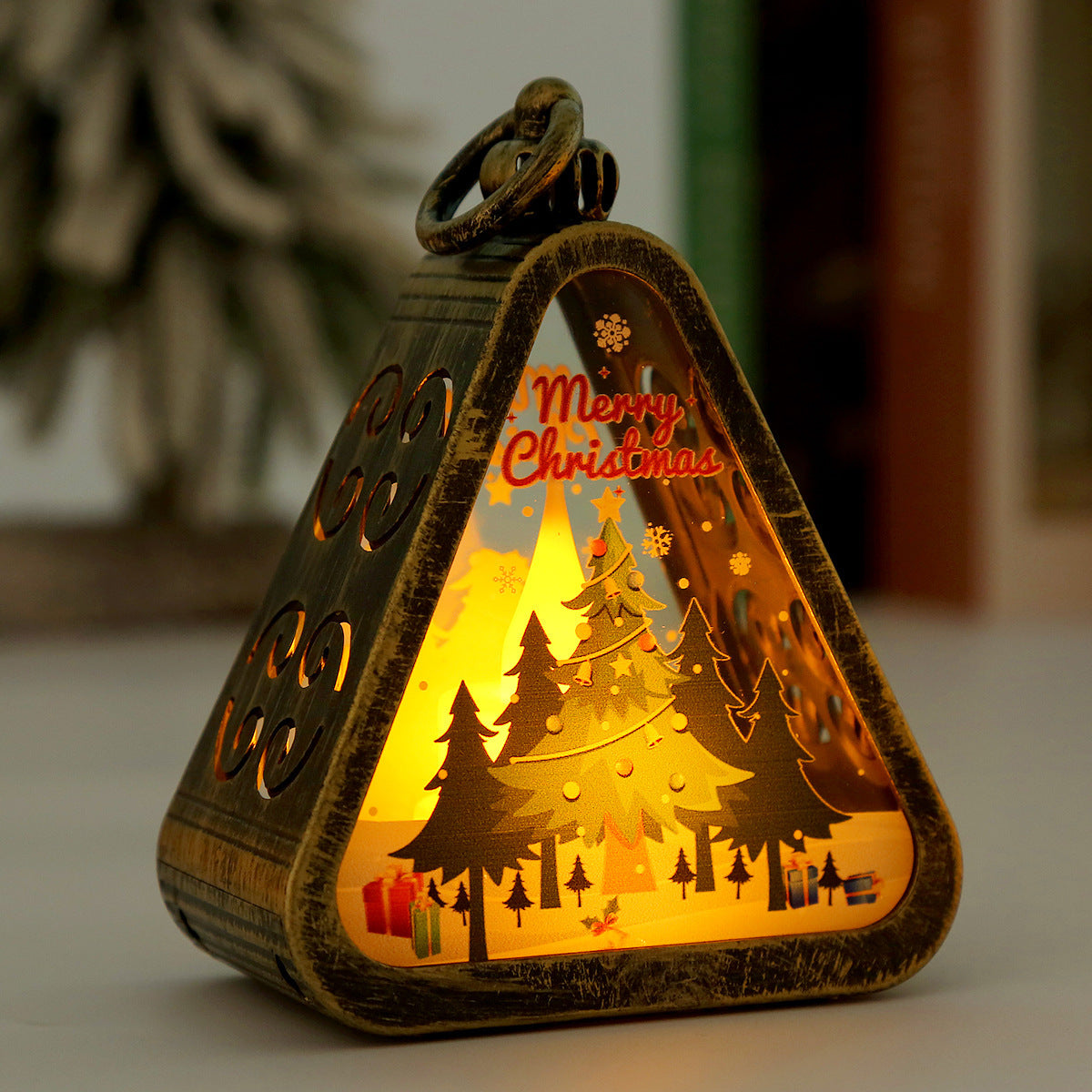 Retro Electric Candle Lamp Luminous Ornaments